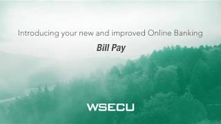 WSECU Online Banking  Bill Pay [upl. by Yrian]