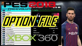 OPTION FILE  XBOX 360 [upl. by Pantia995]