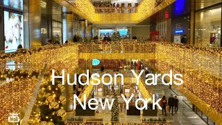 Hudson Yards Mall Manhattan New York USA [upl. by Maddox705]