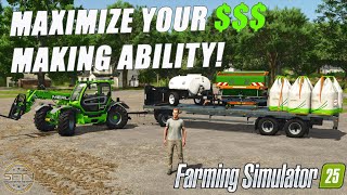 Farming Simulator 25 Ultimate MoneyMaking Starter Kit Guide  Maximize Your Profits [upl. by Zakaria]