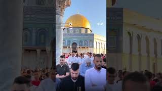 Eid AlAdha prayer in Palestine [upl. by Peder]