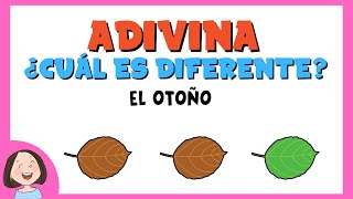 Adivina ¿cuál es diferente el otoño [upl. by Renny]