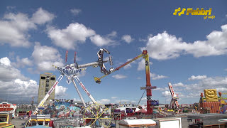 Niagara ride at Fira del Ram Palma de Mallorca in Spain built by Fabbri Group [upl. by Selrahcnhoj672]