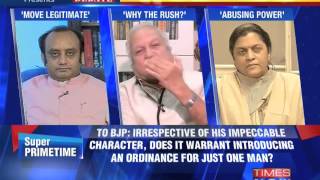 The Newshour Debate Fight over PMs aide  Part 1 11th July 2014 [upl. by Halimaj]