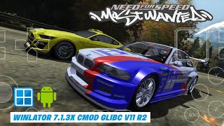 Test Main Pake Virtual Gamepad  NFS Most Wanted  Winlator 713x Cmod Glibc v11 R2 [upl. by Nayhr]