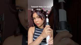 Babyliss giratório 🫶🏻💁🏻‍♀️babyliss testandoprodutos cachos shopee [upl. by Klockau]