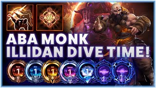 Kharazim SSS  ABA MONK ILLIDAN DIVE TIME  B2GM Season 1 2024 [upl. by Huppert]