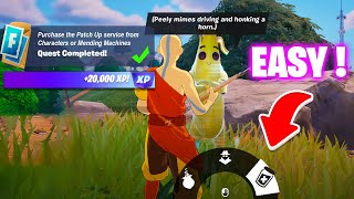 Purchase the Patch Up service from Characters or Mending Machines Fortnite Week 6 Quests [upl. by Georgianna]