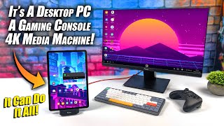 It’s Also A Fast Desktop PC  A Powerful GamingEMU Console This Tablet Does It All [upl. by Castra]