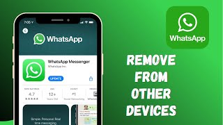 How to Remove my WhatsApp from Other Devices  Log Out from Other Devices [upl. by Maximo]