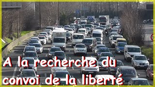 A la recherche du convoi de la liberté  Samedi 12 02 2022  Paris [upl. by Rann]