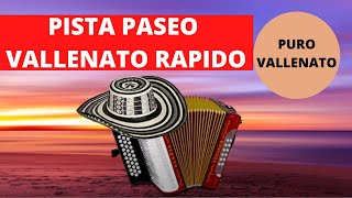 Pista PASEO VALLENATO rapido 2020 [upl. by Anairol]