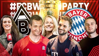 FC Bayern Watchparty gegen Borussia Mönchengladbach  DFBPokal [upl. by Bibbye]