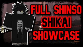 TYPE SOUL  FULL quotSHINSOquot GIN SHIKAI SHOWCASE [upl. by Artim588]