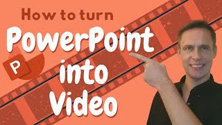 How to turn a PowerPoint Presentation into Video [upl. by Imalda]