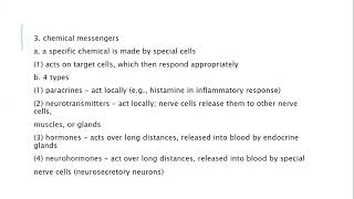 Physiology intercellular communication Pathways of chemical messengers [upl. by Llehsyt]