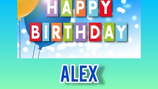 Buon compleanno Alex  tanti auguri a te [upl. by Heger]