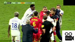 Bagarre entre Polomat et Barreto en plein match  QuevillyAuxerre [upl. by Harragan]