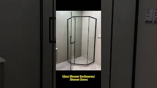 Ideas for Glass Shower Enclosures and Doors Shower Partition Glass Panels for Bathroom [upl. by Moulton]