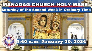 CATHOLIC MASS OUR LADY OF MANAOAG CHURCH LIVE MASS TODAY Jan 20 2024 540am Holy Rosary [upl. by Ahsinyt]