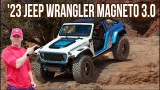 2023 Jeep Wrangler Magneto 30 Concept  2023 Easter Jeep Safari [upl. by Lemmor]