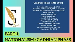 NationalismGandhian Phase  10th Std History samacheerkalvi tnpsc tnpschistory history gandhi [upl. by Charpentier]