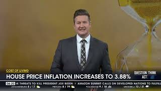 House price inflation increases to 388 [upl. by Triley41]