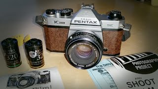 Pentax K1000 35mm Camera  The FPP Review [upl. by Dianne]