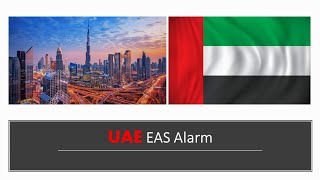 EAS Alarm YouTube  UAE EAS Alarm Police Siren [upl. by Shani834]