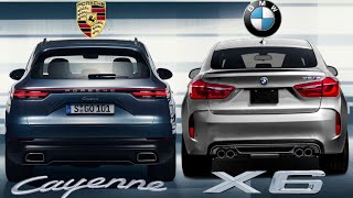 BMW X6 VS Porsche Cayenne  Design [upl. by Anivel]