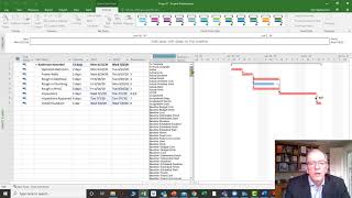 MS Project Tutorial 2 Basics on setup and calendars [upl. by Eniawd128]