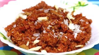 Very Easy and Simple way To Make GAJAR KA HALWA  गाजर को बिना घिसे बनाये स्वादिष्ट गाजर का हलवा [upl. by Dot]