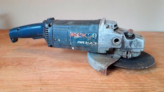 Bosch Angle Grinder Restoration GWS 21230 [upl. by Ettenav]