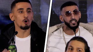 HEATED AnEsonGib vs Slim Albaher • FULL PRESS CONFERENCE • MISFITS BOXING amp DAZN [upl. by Sherfield]