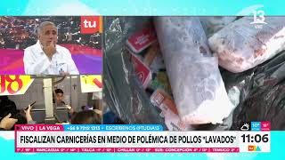 Fiscalizan carnicerías en medio de la polémica de pollos quotlavadosquot  Tu Día  Canal 13 [upl. by Ayhtnic]