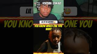 Lil RT vs Drake Son Adonis Who Y’all Think Raps Better😂🔥drake adonis lilrt funny viral [upl. by Ardnaxela203]