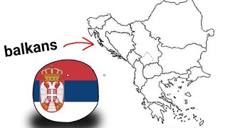 the balkans in 2 minutes [upl. by Siulegroj261]