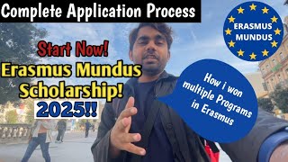 Erasmus Mundus Scholarship  Everything You need to Know in Just 14 minutes [upl. by Nysilla430]