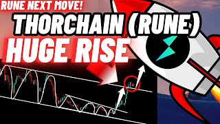 Huge Rise Of THORChain RUNE Crypto [upl. by Karilla]