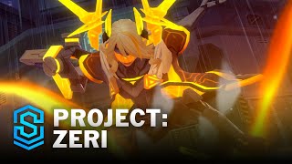 PROJECT Zeri Wild Rift Skin Spotlight [upl. by Azal632]