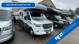 USED 2022 Winnebago View 24V Class C Motorhome Walk Through  Delaware [upl. by Noillid]