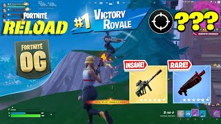 OG Fortnite Reload  High Kill Gameplay  Keyboard amp Mouse [upl. by Edialeda]