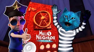 ДЕТИ СОСЕДА АРЕСТОВАЛИ МЕНЯ  ПРИВЕТ СОСЕД ПРЯТКИ 2 АКТ ОГРАБЛЕНИЕ  Hello Neighbor Hide and Seek [upl. by Klug]