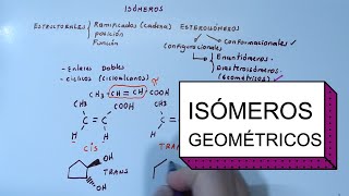 ISÓMEROS GEOMÉTRICOS CIS TRANS Z Y E [upl. by Noni]