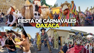 OAXACA y su ALEGRE FIESTA DE CARNAVALES  todos los carnavales en un solo lugar 🎊 [upl. by Erihppas683]