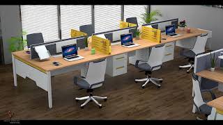 Monarch Smart Office Furniture  Office Workstation Setup  Monarch Ergo [upl. by Refinnej295]