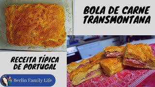 Bola de carne transmontana receita típica d Portugal [upl. by Lichtenfeld]