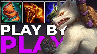 How to play an aggressive support Fenrir PlaybyPlay [upl. by Thebault840]