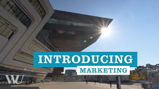 Introducing Marketing  Masters Programs at WU Vienna [upl. by Haleelahk291]