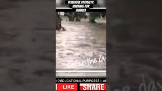 Omg 😱😳Flooding for Montevideo bay Jamaica SHARE THIS PropheticWord [upl. by Davin]